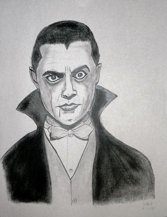 555x720 Pencil Sketch Of Dracula - Dracula Sketch