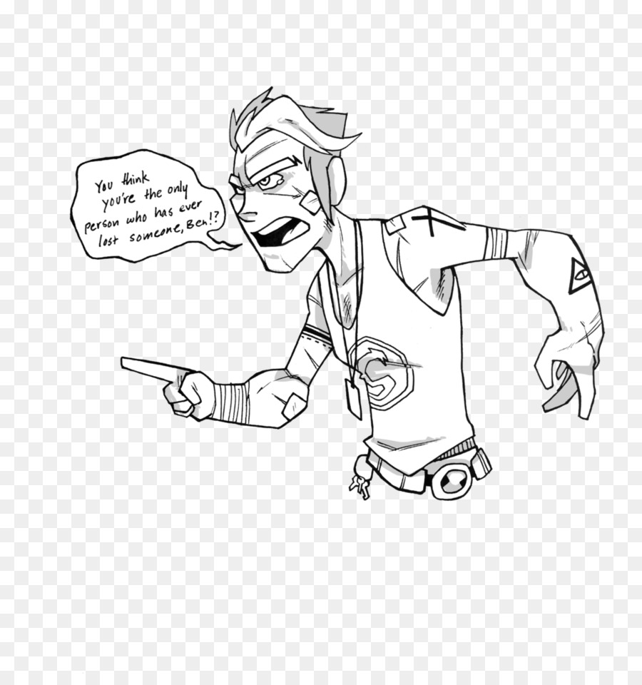 900x960 Homo Sapiens Line Art Thumb Sketch - Draft Sketch