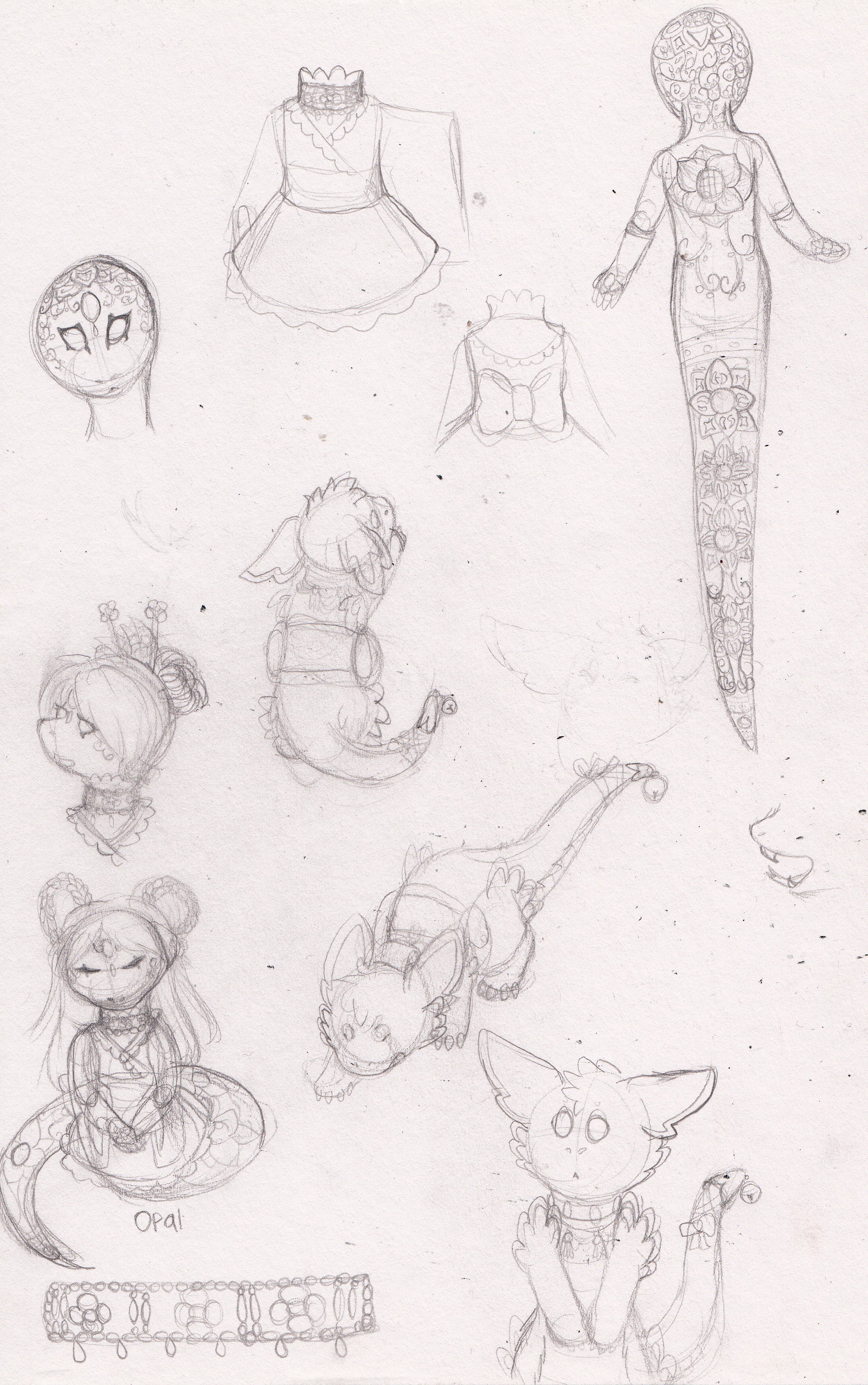 2069x3300 Opal And Legacy Draft Sketches Weasyl - Draft Sketch