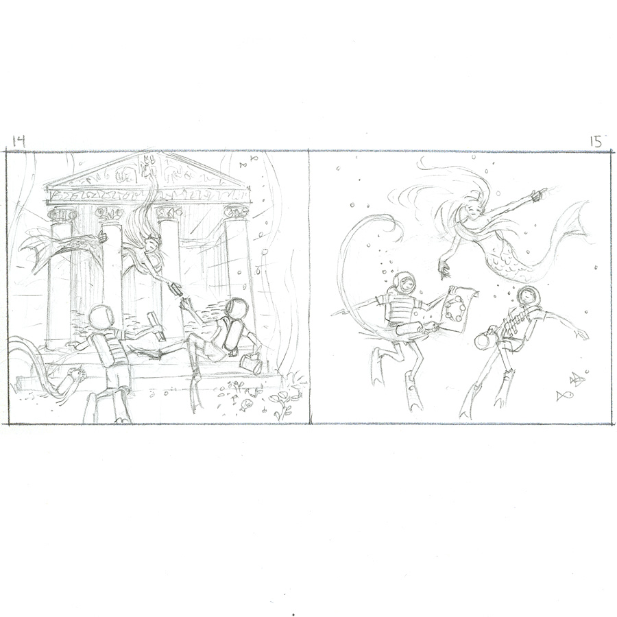 900x900 Quest Early Draft - Draft Sketch