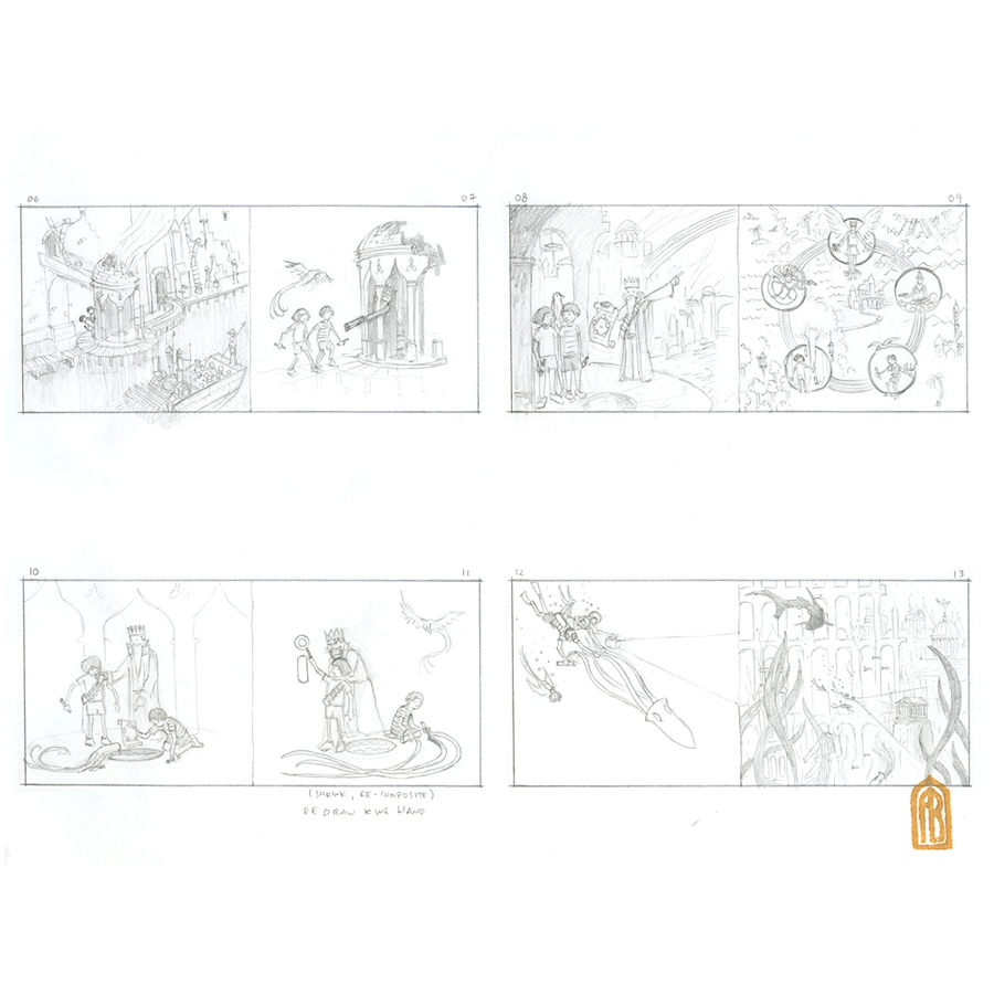 900x900 Quest Early Draft - Draft Sketch