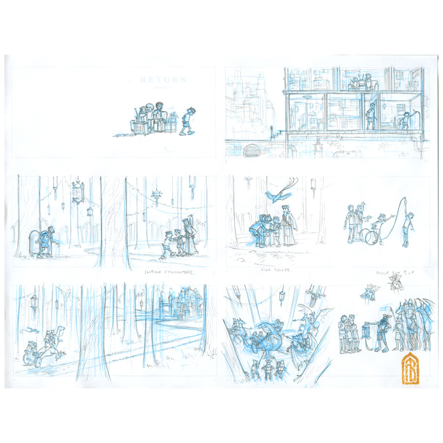 900x900 Return First Draft - Draft Sketch