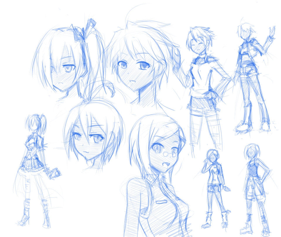 960x810 Character Sketch Draft By Sieg Lancaster - Draft Sketch