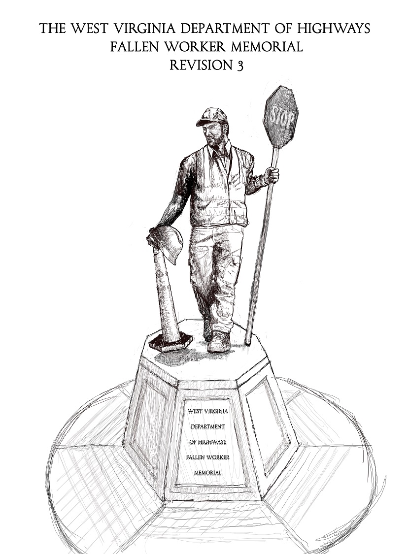 830x1125 Draft Sketch Of Monument The Parsons Advocate - Draft Sketch