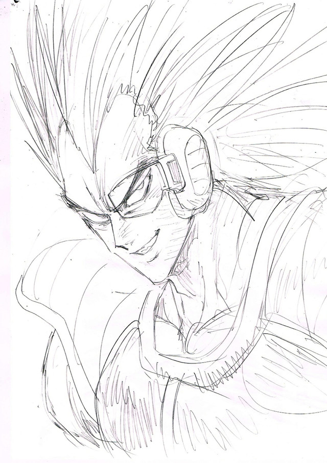 640x907 Crunchyroll - Dragon Ball Sketch