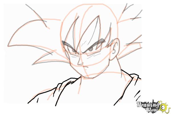 600x400 How To Draw Goku - Dragon Ball Sketch