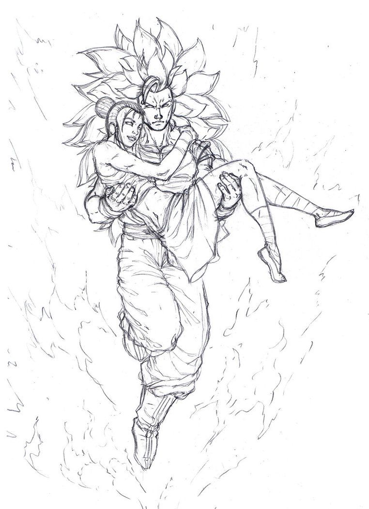 762x1049 Gallery Goku Adult Sketch Drawing, - Dragon Ball Z Goku Sketch