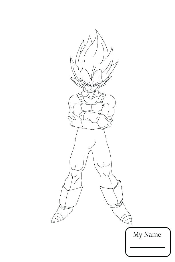 612x918 Collection Of Coloring Pages Dragon Ball Z Goku Download Them - Dragon Ball Z Kai Sketch