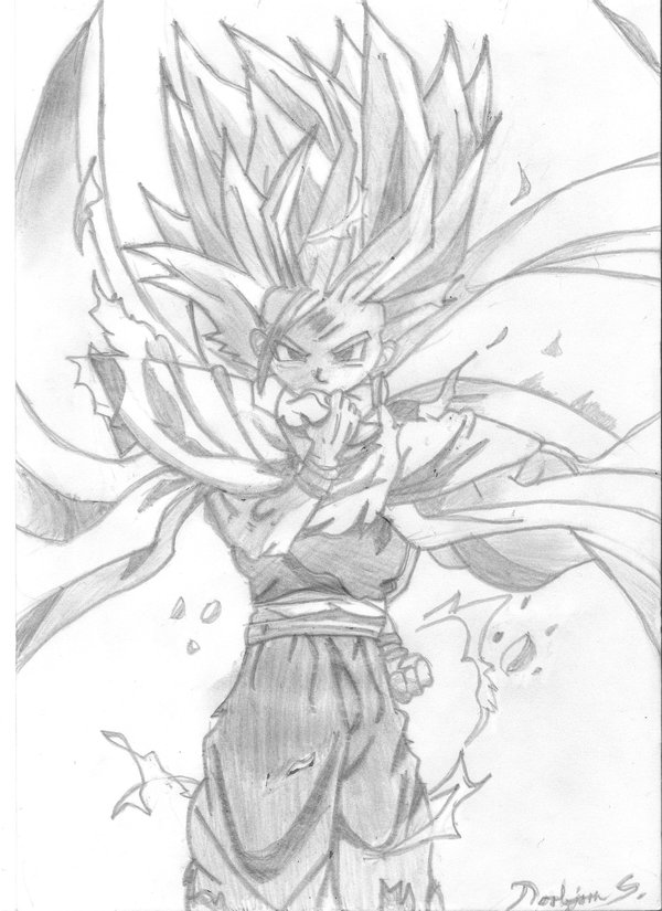 600x825 Dragon Ball Z Drawing, Pencil, Sketch, Colorful, Realistic Art - Dragon Ball Z Vegeta Sketch