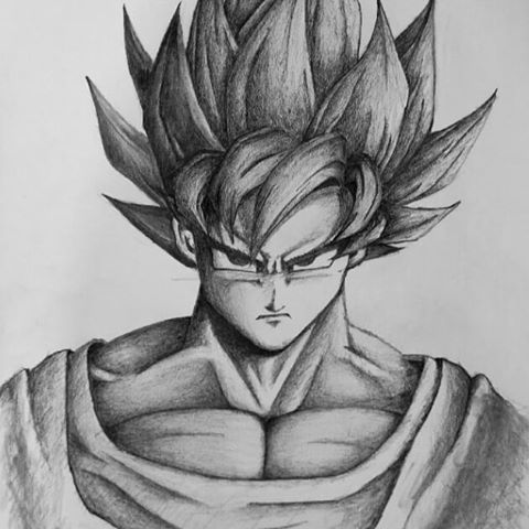 Dragon Ballz Sketch at PaintingValley.com | Explore collection of ...