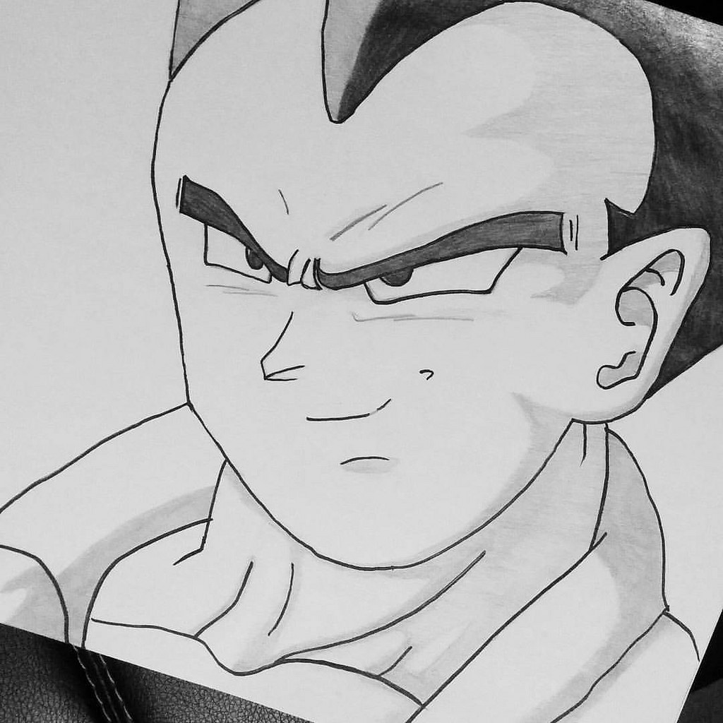 1024x1024 Practicando Sombras - Dragon Ballz Sketch