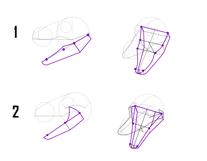 688x535 How To Draw Dragons Step By Step With Monika Zagrobelna - Dragon Head Sketch