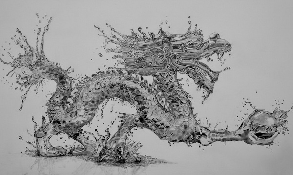 Dragon Pencil Sketch