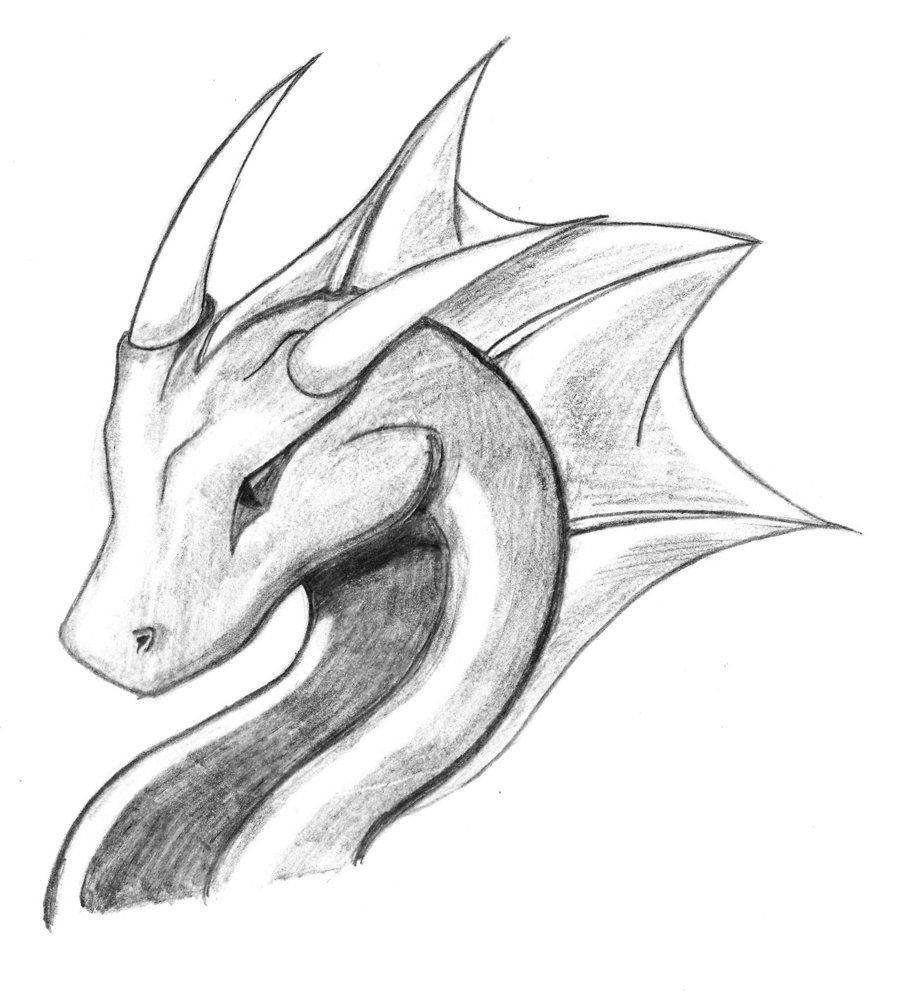 Dragon Drawing Easy To Draw Dragons Jpg Clipartingcom