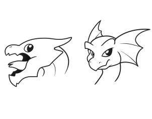 302x236 How To Draw How To Draw Dragons For Kids - Dragon Sketch Tutorial