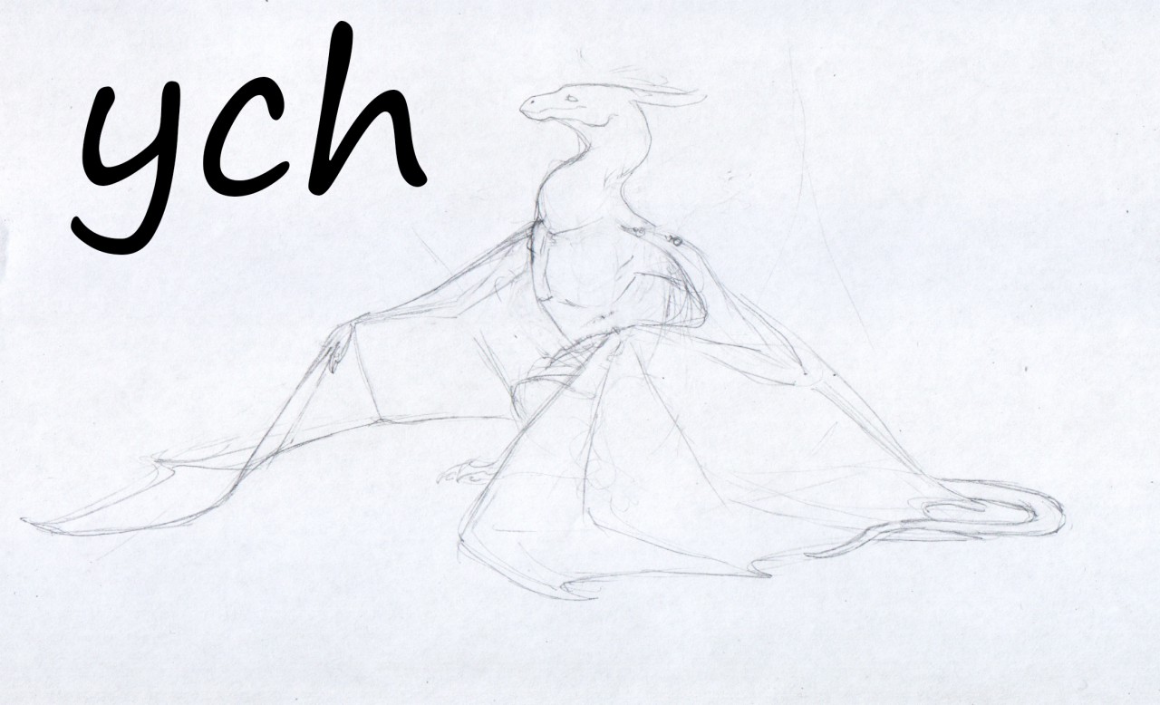1280x778 Ych Dragon Wings By Malahow Minus - Dragon Wings Sketch