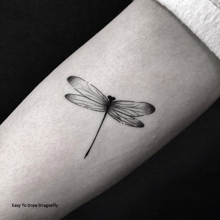 Dragonfly Tattoo Sketch at PaintingValley.com | Explore collection of ...