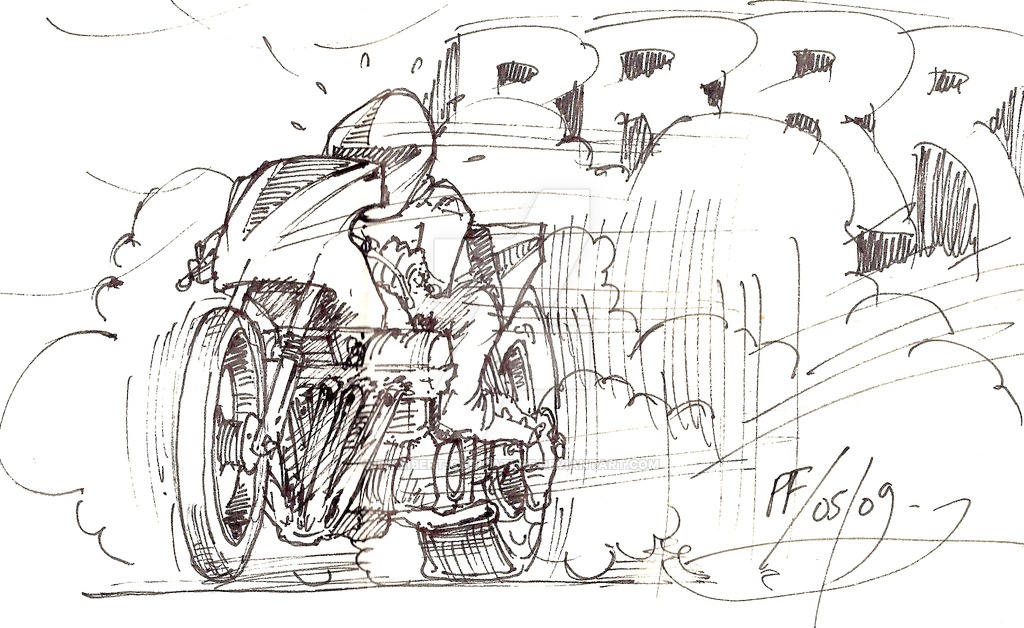 1024x628 Dragster By Philibert Caricature - Dragster Sketches