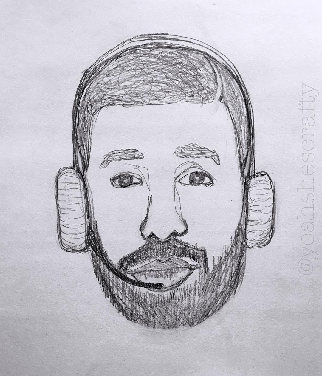 1080x1261 Roughing Out A Drake Concept. - Drake Sketch