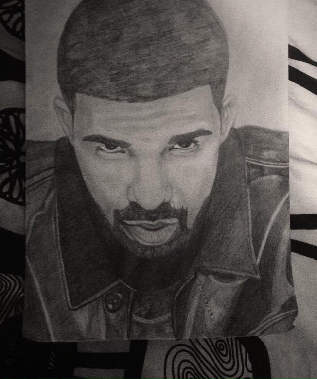 Drake Sketch at PaintingValley.com | Explore collection of Drake Sketch