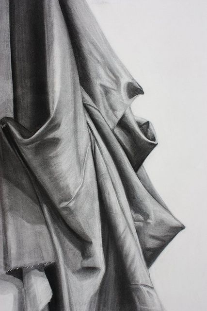 427x640 Drapery Project Drawing Pencil Drawings, Art And - Drapery Sketch