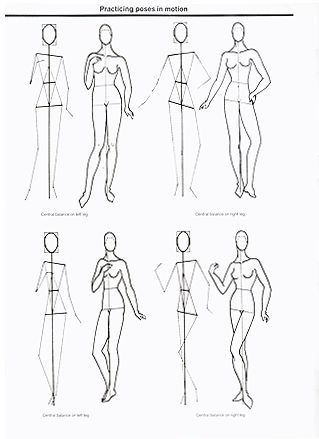 319x439 How To Draw Fashion Model Sketches Basic - Draw Fashion Sketches