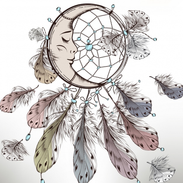 626x626 Dreamcatcher Vectors, Photos And Psd Files Free Download - Dream Catcher Sketch