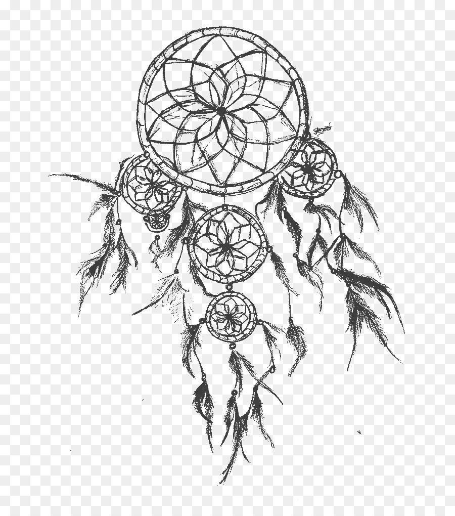 900x1020 Tattoo Dreamcatcher Drawing Sketch - Dream Catcher Sketch