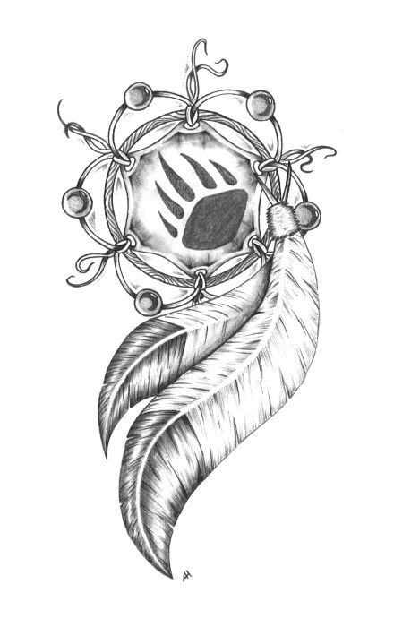 459x700 Dreamcatcher Tattoo Design Ideas And Sketch - Dream Catcher Tattoo Sketch