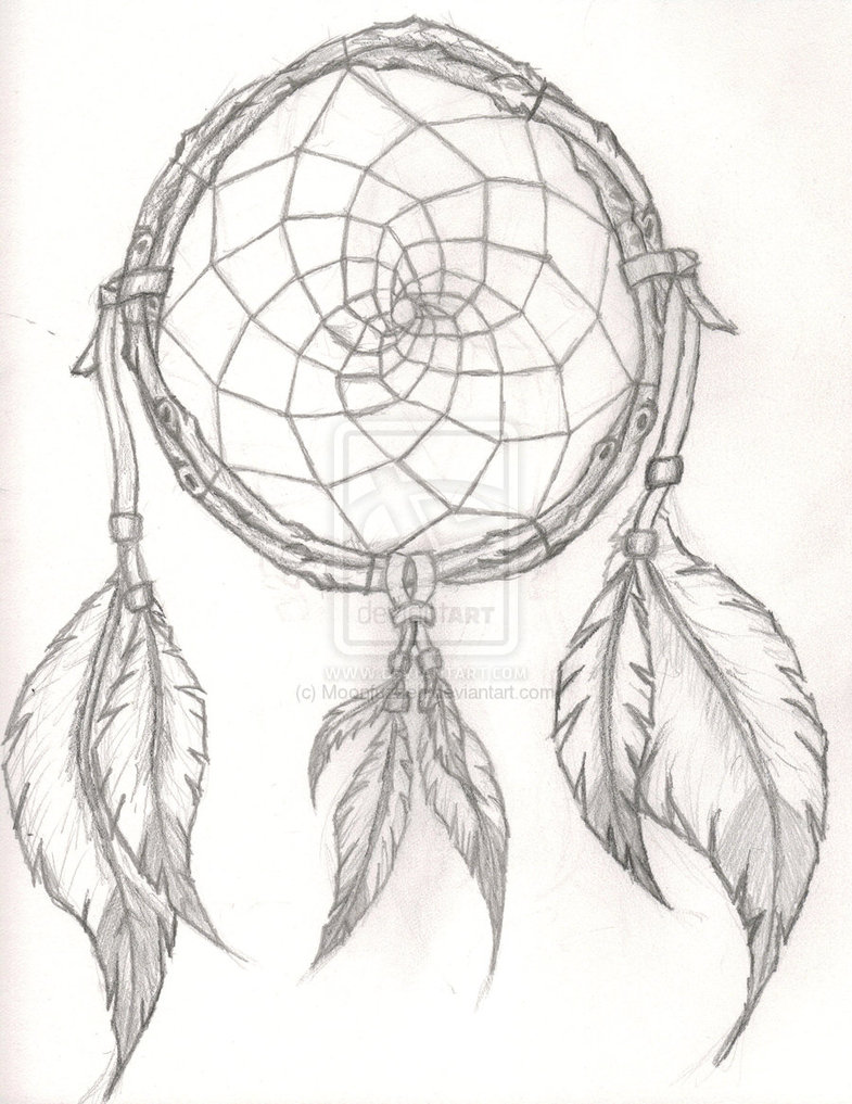 785x1017 Dreamcatcher Tattoos Sketch - Dream Catcher Tattoo Sketch