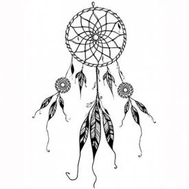 275x275 Dreamcatcher Tattoos - Dream Catcher Tattoo Sketch