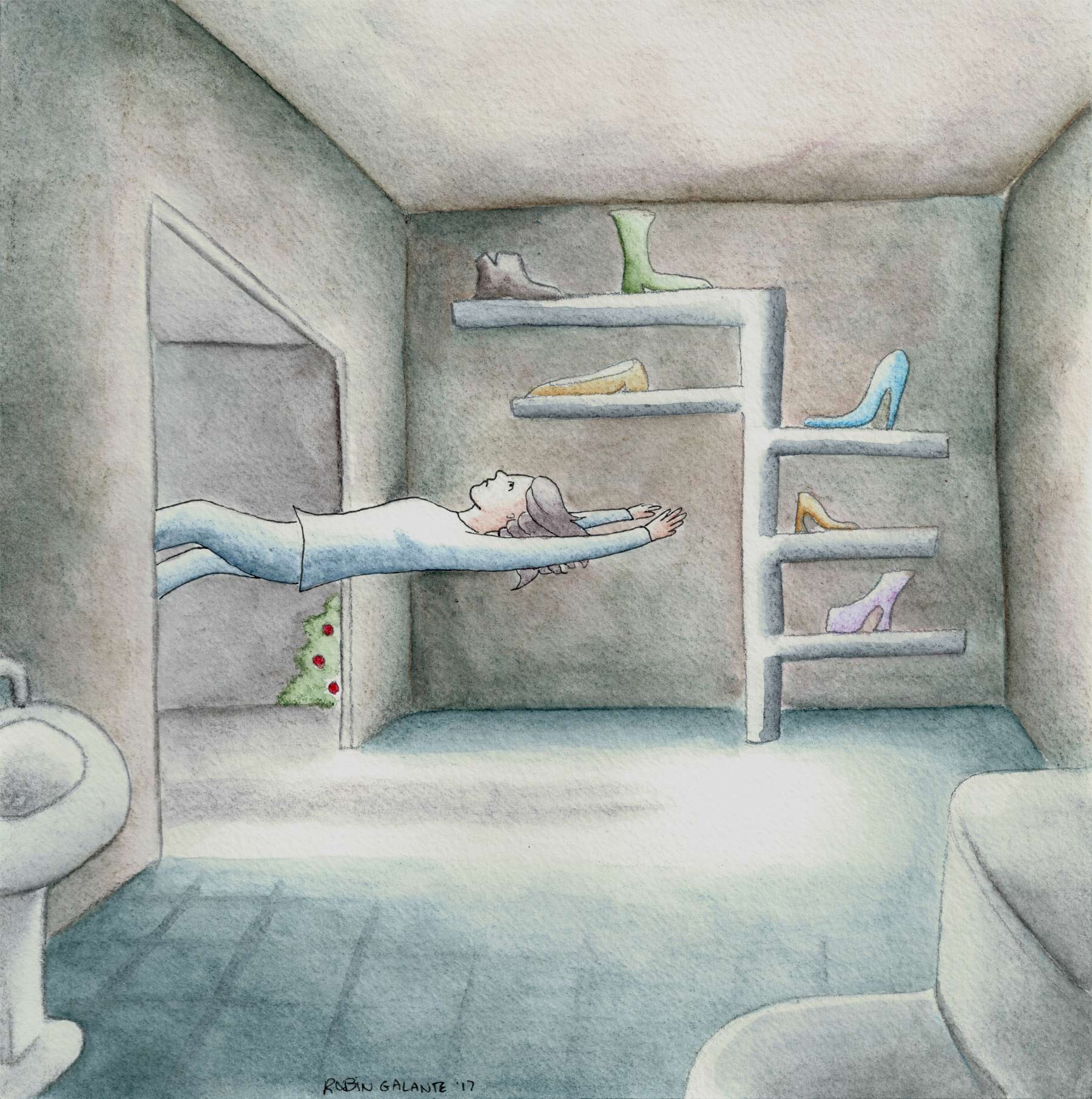 1800x1812 Life Is But A Dream - Dream Room Sketch