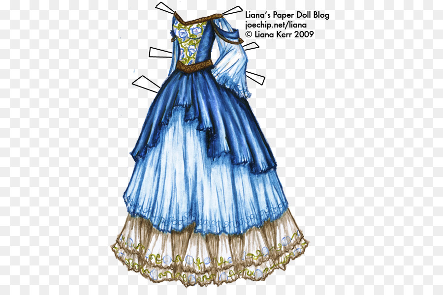 900x600 Renaissance Drawing Gown Dress Princess Line - Dreamlines Sketch