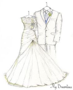 236x292 A Dreamlines Artist Creates Wedding Gifts To The Bride From The - Dreamlines Sketch