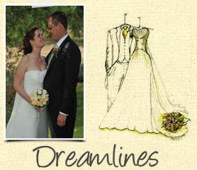 278x240 Dreamlines Wedding Dress Sketch Kslq - Dreamlines Sketch