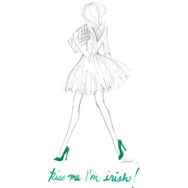 600x600 Inslee By Design Liked On Polyvore Featuring Fashion Sketch - Dress Design Sketch Book