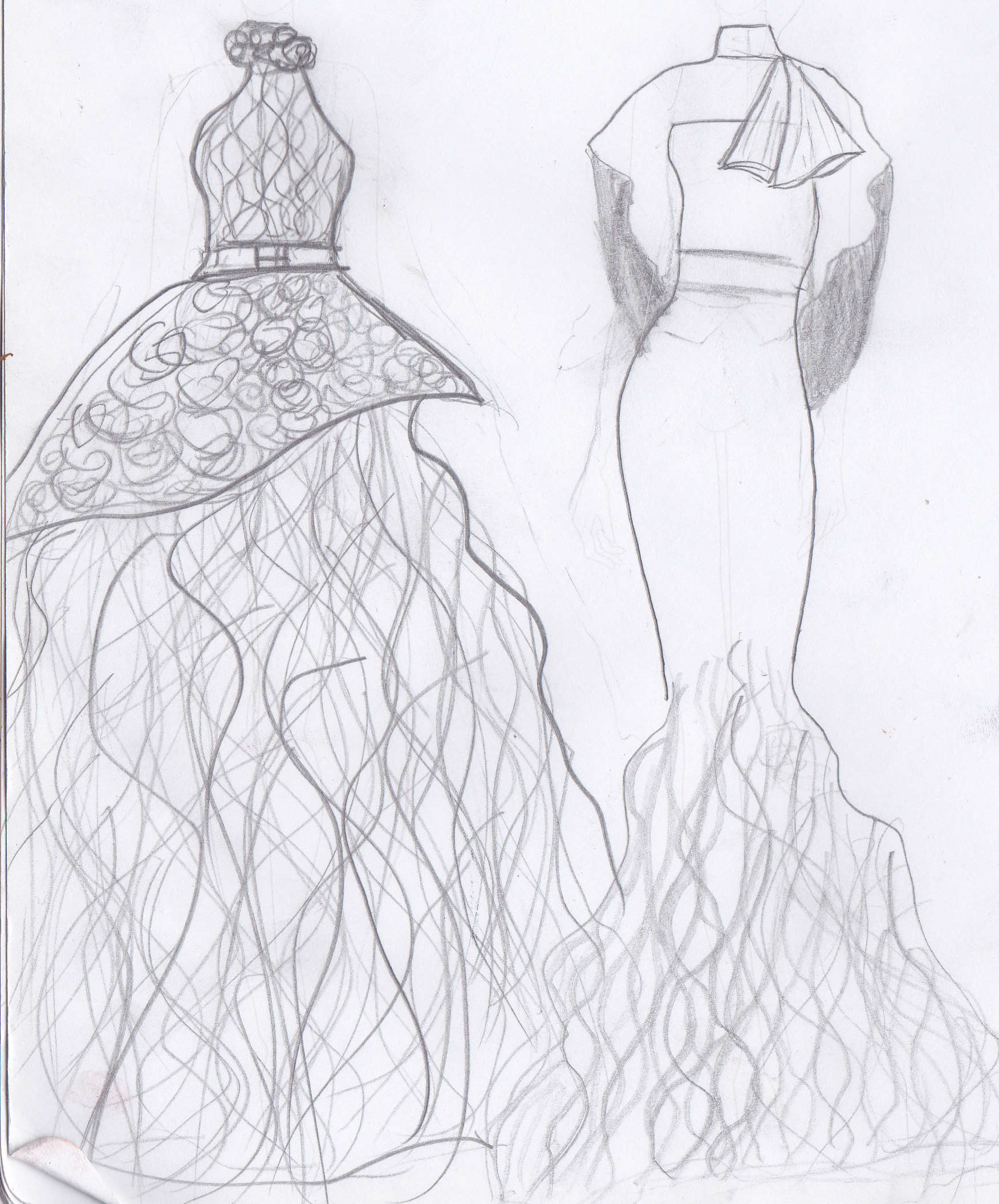 1752x2112 Concepts Amp Ideas - Dress Design Sketch Book
