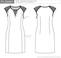 236x226 82 Best Flat Sketch Images Fashion Drawings - Dress Flat Sketch