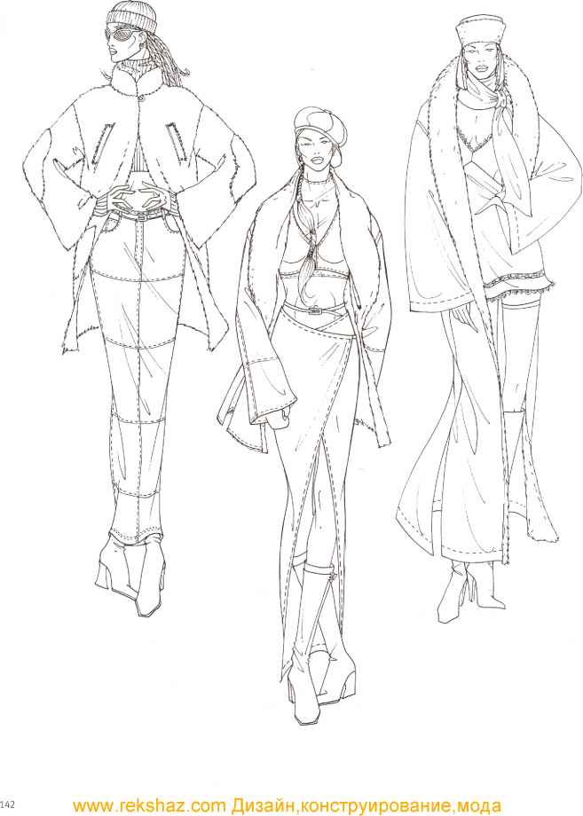 657x920 Fashion Design - Dress Outline Sketch