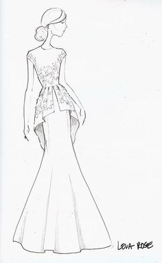 236x382 85 Best Fashion Designing Images In 2018 Fashion - Dress Outline Sketch
