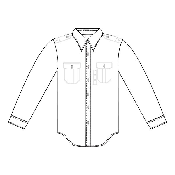 Dress Shirt Sketch at PaintingValley.com | Explore collection of Dress ...