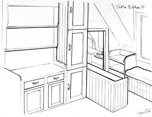 Dresser Sketch At Paintingvalley Com Explore Collection Of