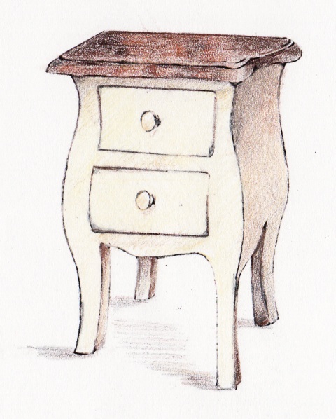 Dresser Sketch At Paintingvalley Com Explore Collection Of