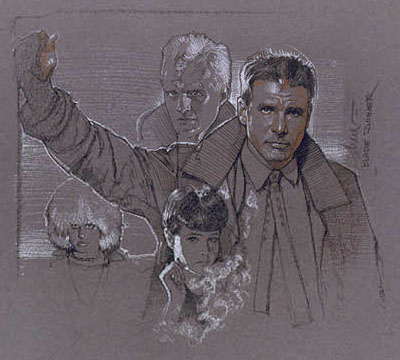 400x360 Drew Struzan, Creator Of The Best But Most Unknown Blade Runner - Drew Struzan Sketch