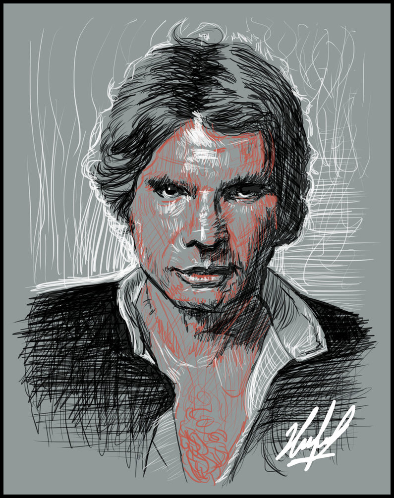 795x1005 Speed Drawing - Drew Struzan Sketch