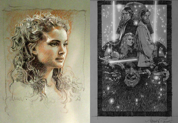 720x500 The Man Behind The Legend An Interview With Drew Struzan Cg Channel - Drew Struzan Sketch