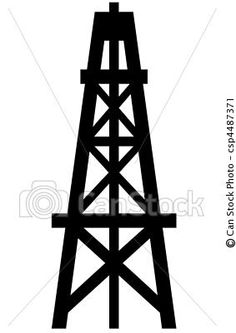 236x333 How To Draw An Oil Rig - Drilling Rig Sketch