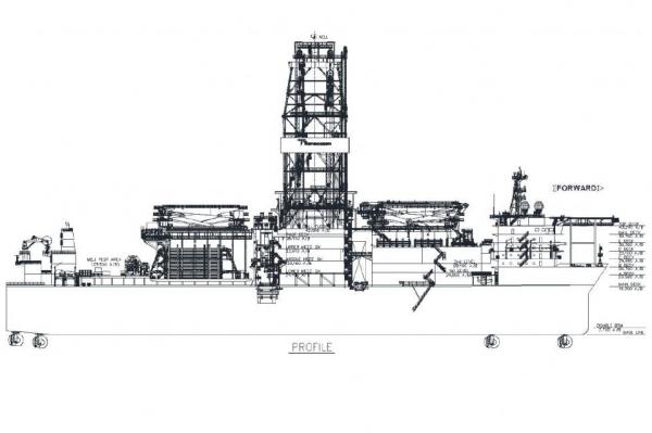 600x399 Rig Company Transocean Sees Hope In Crude Oil Price Recovery - Drilling Rig Sketch