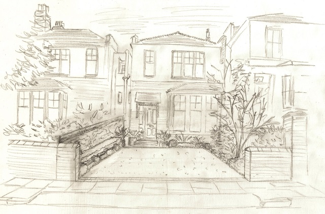 640x422 Driveway Materials Lisa Cox Garden Designs Blog - Driveway Sketch