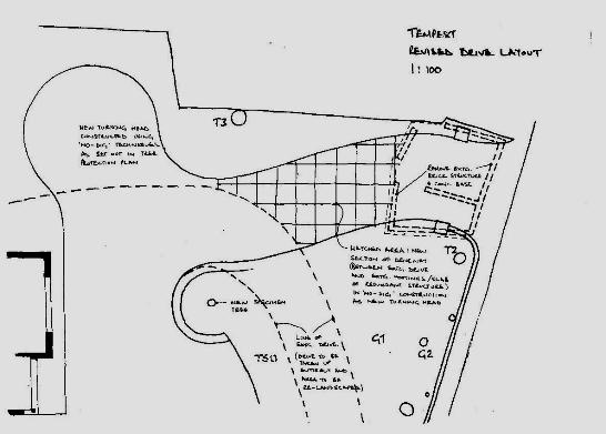 546x391 Tempest House, Alderley Edge - Driveway Sketch